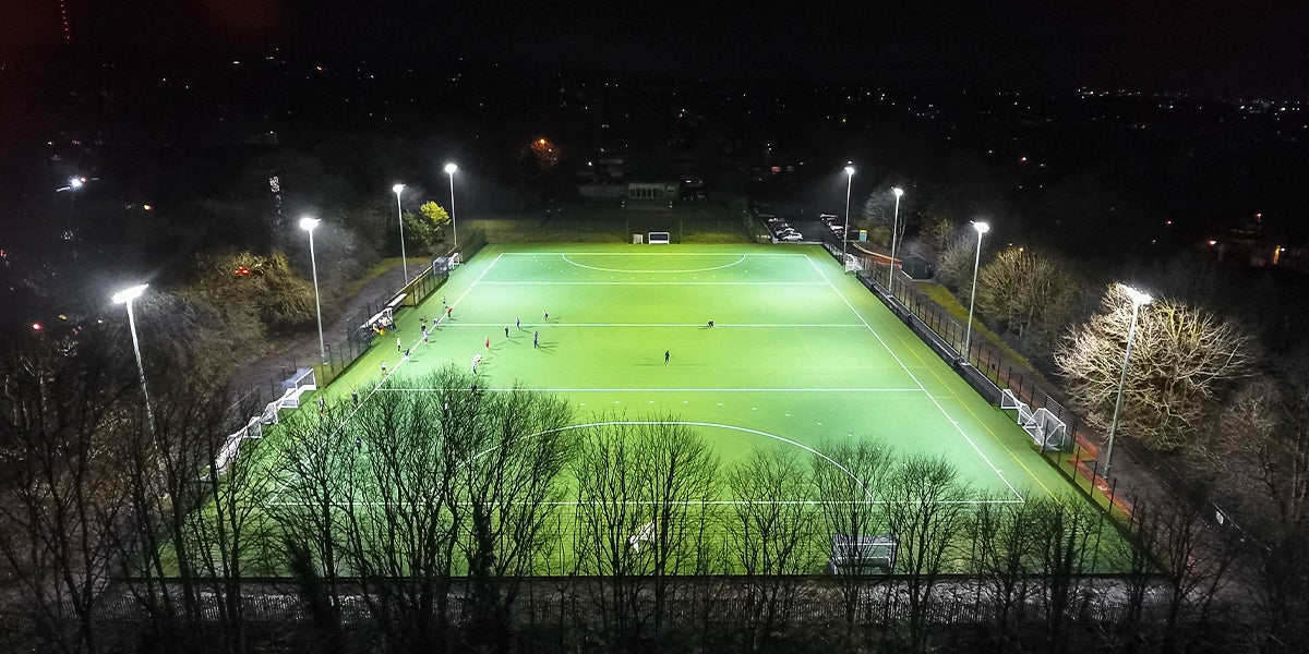 Guide to the artificial lighting of hockey pitches