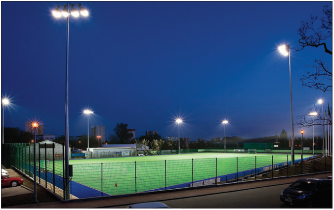 Guide to the artificial lighting of hockey pitches