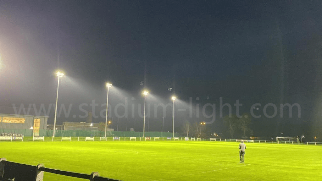 Showcase Soccer Field LED Lighting 500Lux